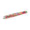 Professional eyebrow tweezers Seventies Orange with Slanted Tip