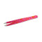 I-Love Sweet Pink Professional Eyebrow Tweezers with Slanted Tip