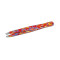 Fruit Purple-Orange Professional Eyebrow Tweezers with Slanted Tip