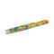 Fruit Green-Yellow Professional Eyebrow Tweezers with Oblique Tip