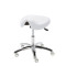 Corsa swivel stool on castors colour white