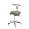 Corsa V swivel stool chrom