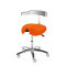 Silla con ruedas Corsa V color naranja