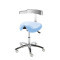 Silla con ruedas Corsa V color azul cielo