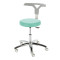 Monza swivel stool colour light green