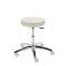 Monza T stool with wheels colour Pearl grey