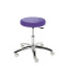 Sgabello con ruote Monza T colore Violetto