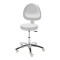 Monza L swivel chair colour Silver