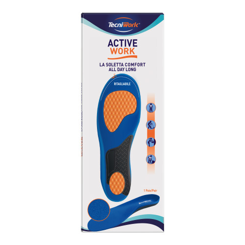 Tecniwork Active Work Einlegesohlen für Arbeitsschuhe 1 Paar