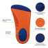 Tecniwork Semiflex - Semelles intérieures 3/4 semi-flexibles Active Stability Comfort Plus Taille M 1 paire