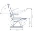 Beta 1-motor electric chair with foot control