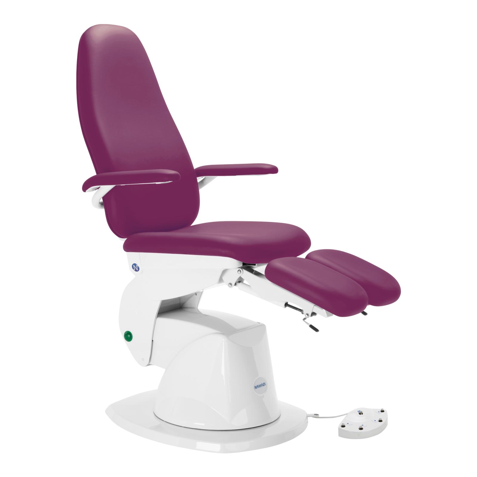 Omega chair with headrest, 4 motors and foot control