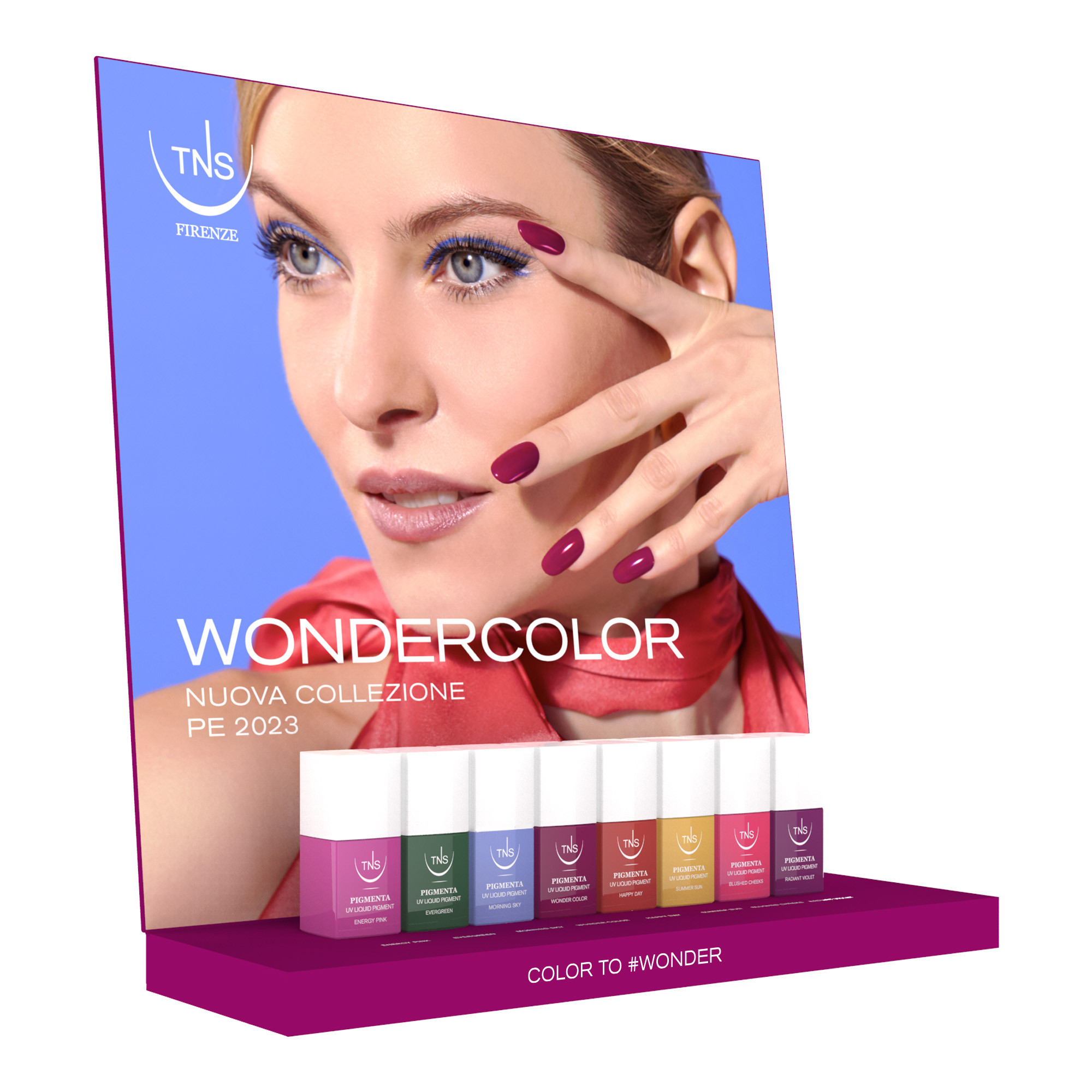Wondercolor Kollektion Frühjahr/Sommer 2023 Pigmenta TNS 10 Stück.