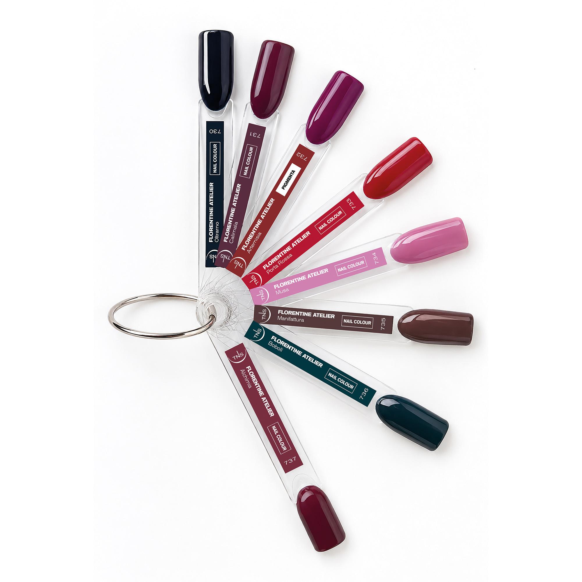 Collection Florentine Atelier Automne/Hiver 2026-2027 Pigmenta et vernis ongles  TNS, 26 pièces