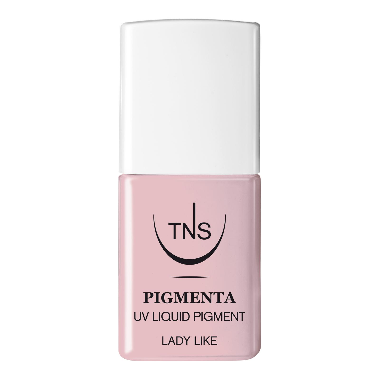 Pigmento líquido UV Lady Like rosa empolvado 10 ml Pigmenta TNS