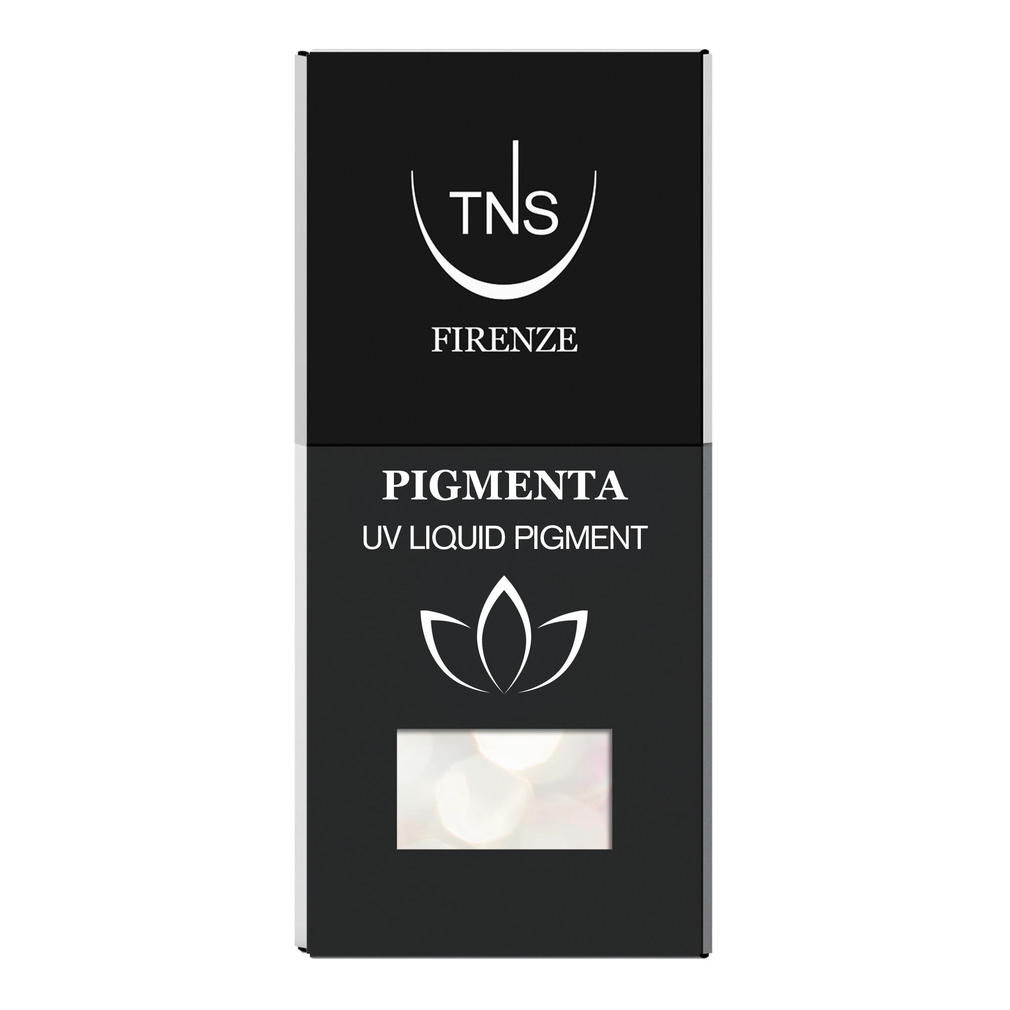Pigmento líquido UV Prisma Gloss White blanco iridiscente 10 ml Pigmenta TNS
