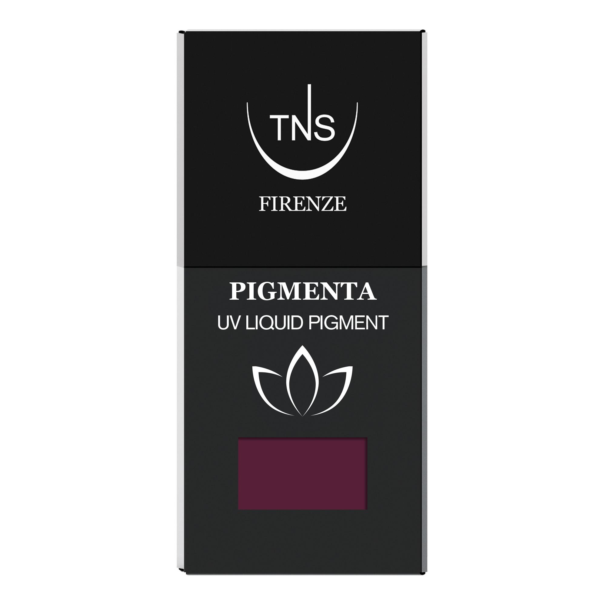 UV Liquid Pigment Black Dahlia bordeaux rouge 10 ml Pigmenta TNS