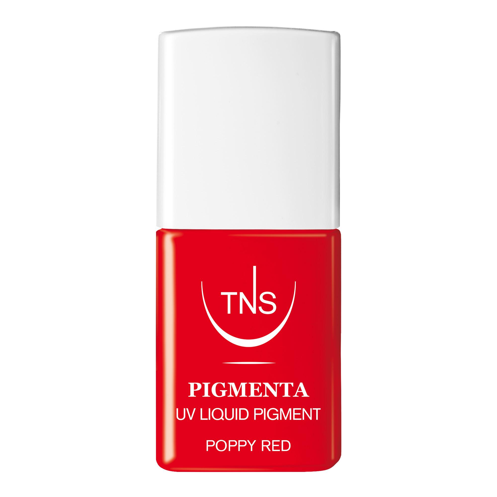 Pigmento Liquido UV Poppy Red rosso 10 ml Pigmenta TNS