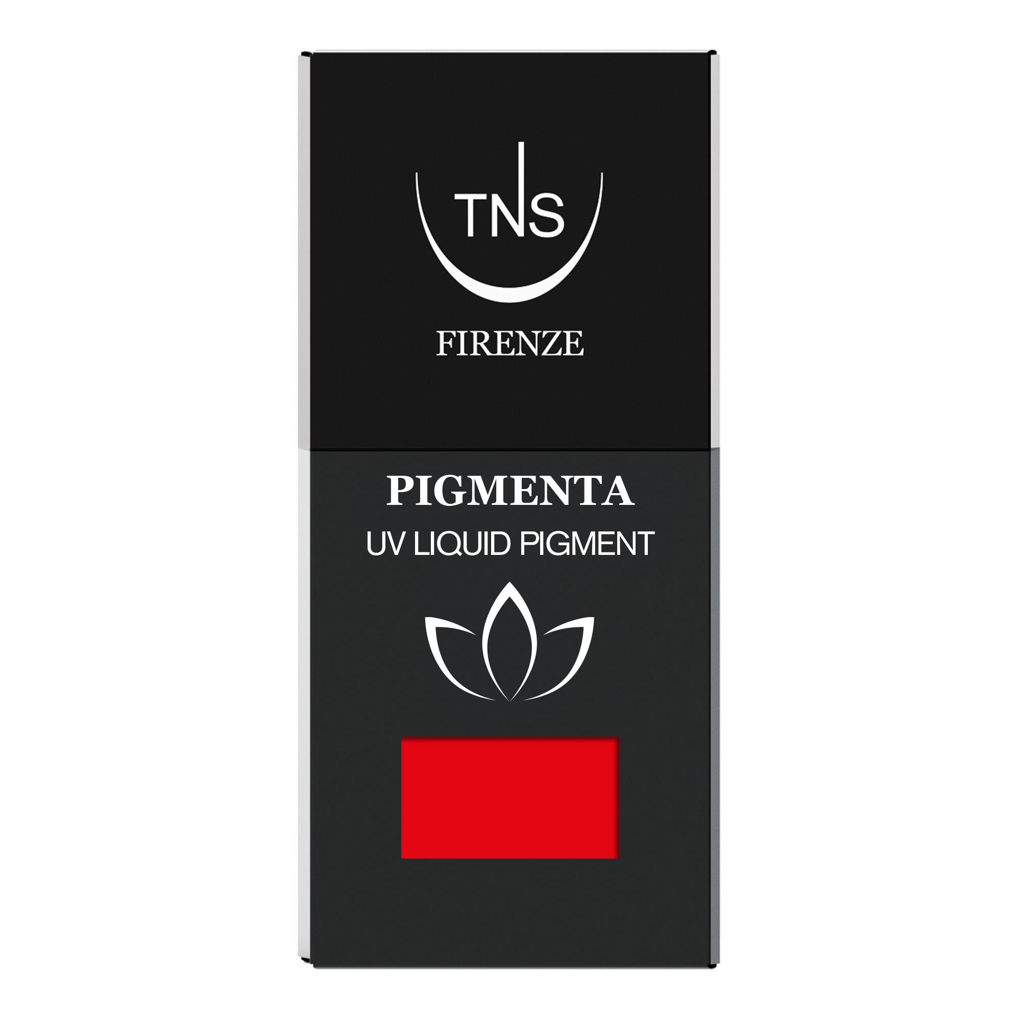 Pigmento Liquido UV Poppy Red rosso 10 ml Pigmenta TNS
