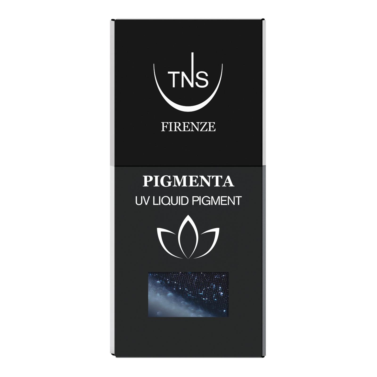 UV Flüssigpigment Midnight Spark schwarz glitzernd 10 ml Pigmenta TNS