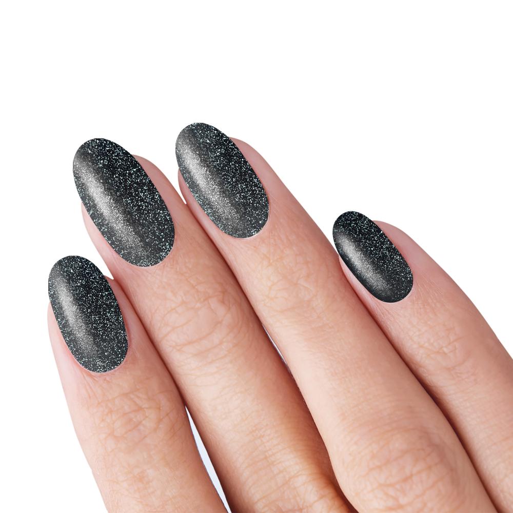 UV Flüssigpigment Midnight Spark schwarz glitzernd 10 ml Pigmenta TNS