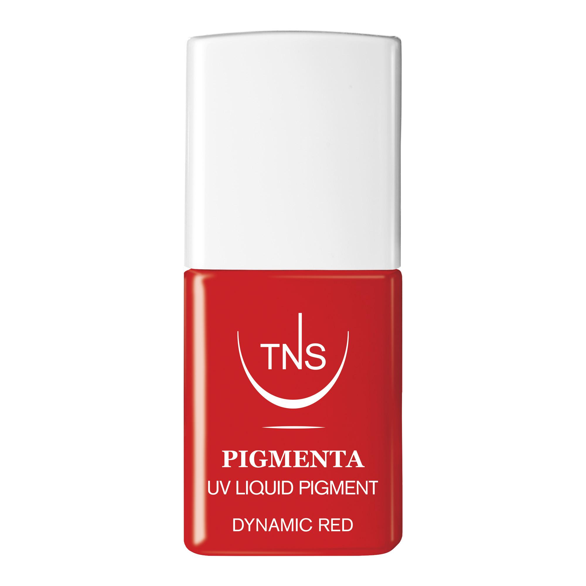 Pigmento líquido UV Dynamic Red rojo anaranjado 10 ml Pigmenta TNS
