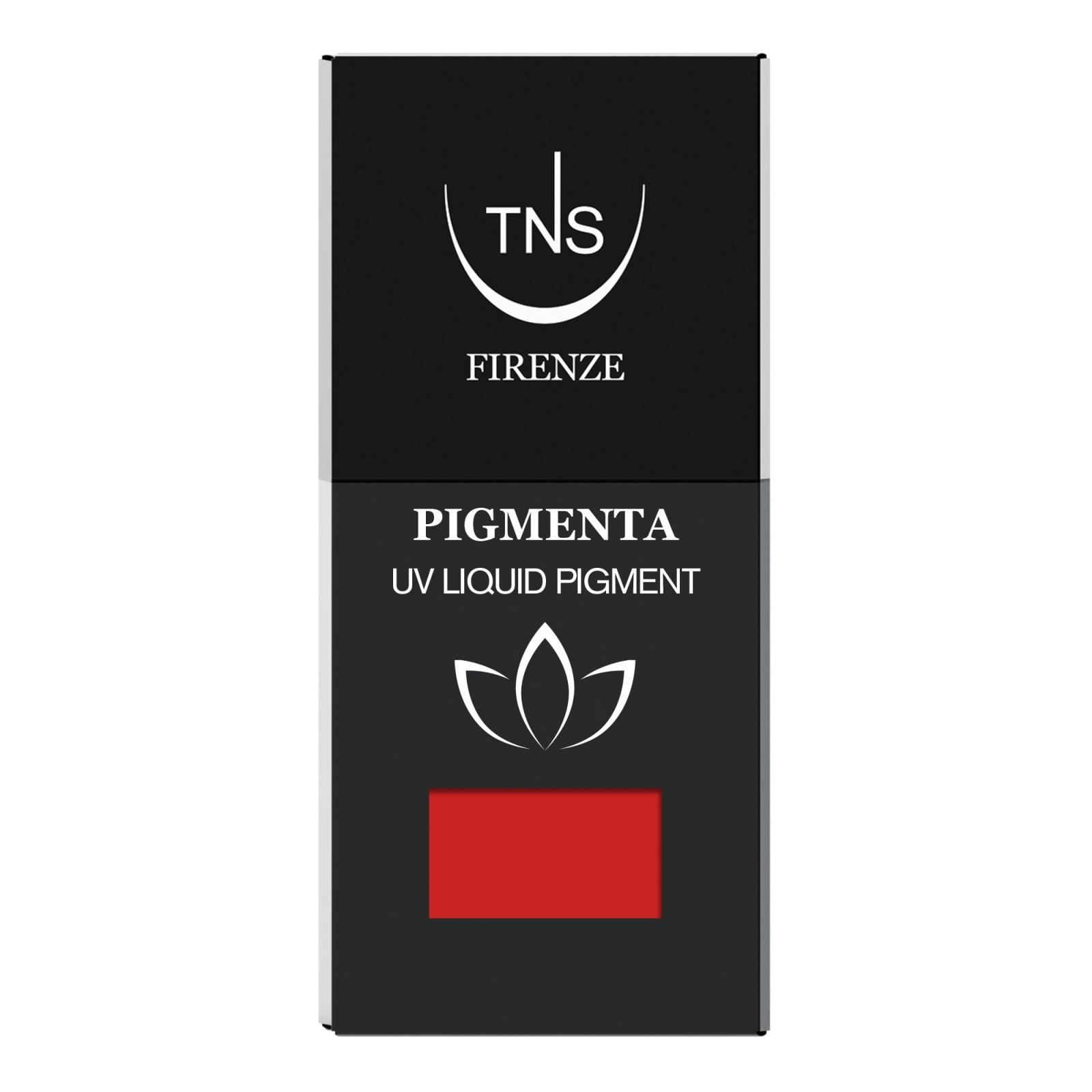 Pigmento Liquido UV Dynamic Red rosso aranciato 10 ml Pigmenta TNS