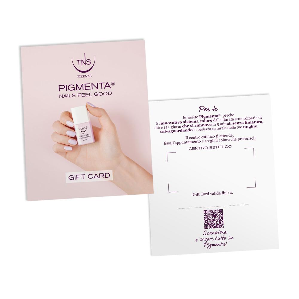 Carte cadeau pour un traitement de beauté Pigmenta 5 pcs