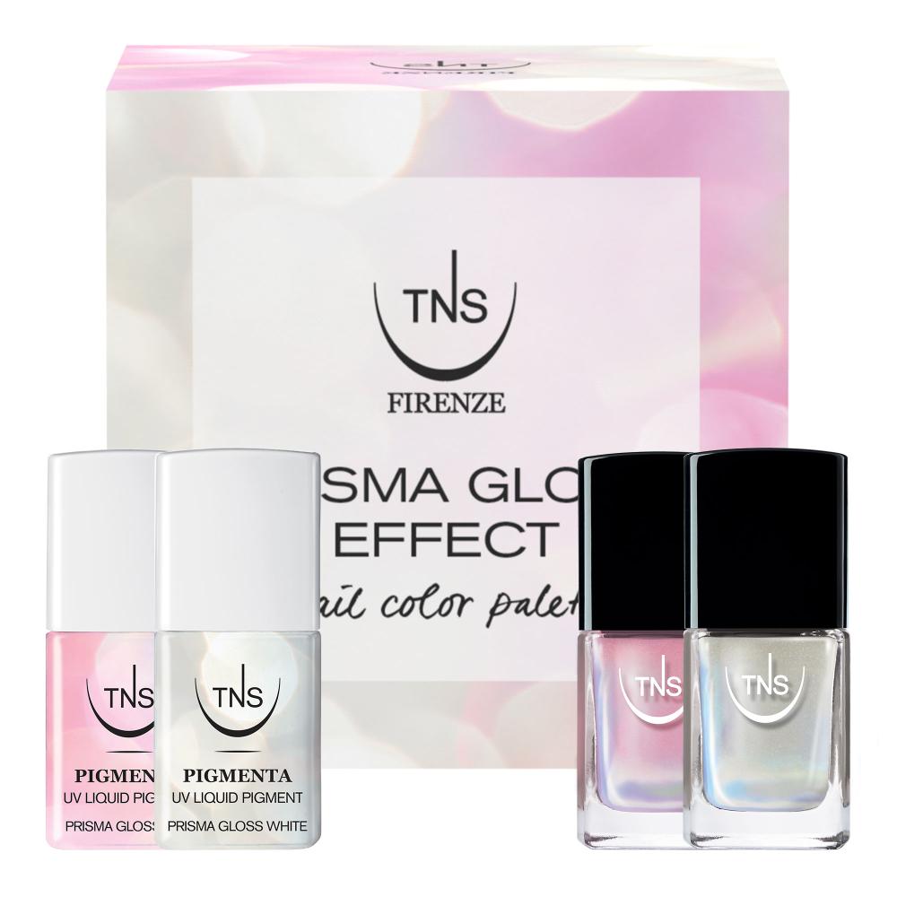 Prisma Gloss Effect Kit von TNS Pigmenta und schillernde Nagellacke