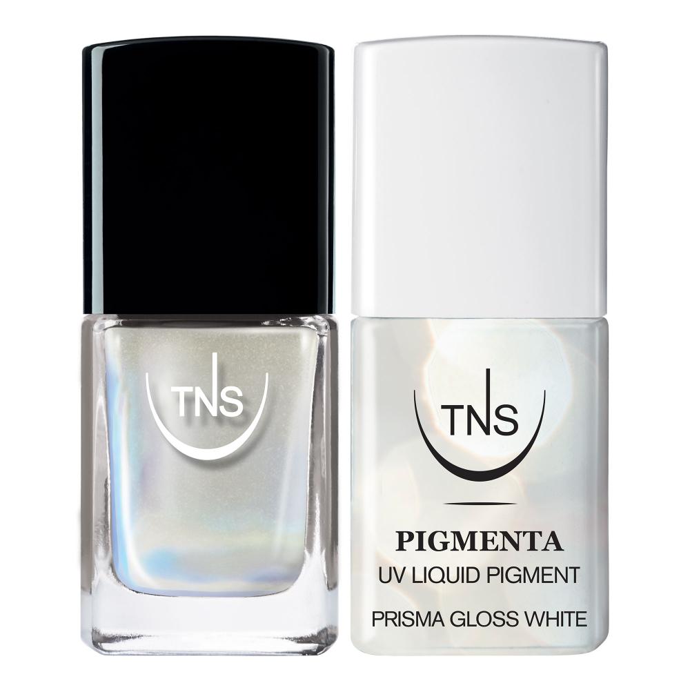 Prisma Gloss Effect Kit von TNS Pigmenta und schillernde Nagellacke