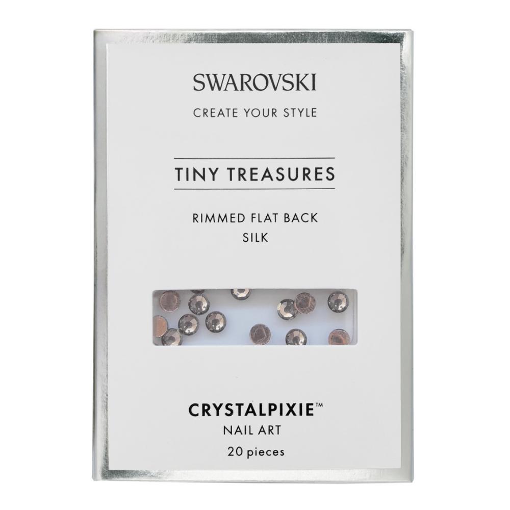 Rimmmed Flat Back - Seda 20 pcs - Swarovski Tiny Treasures