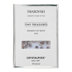Rimmed Flat Back - Silk 20 Stück - Swarovski® Tiny Treasures