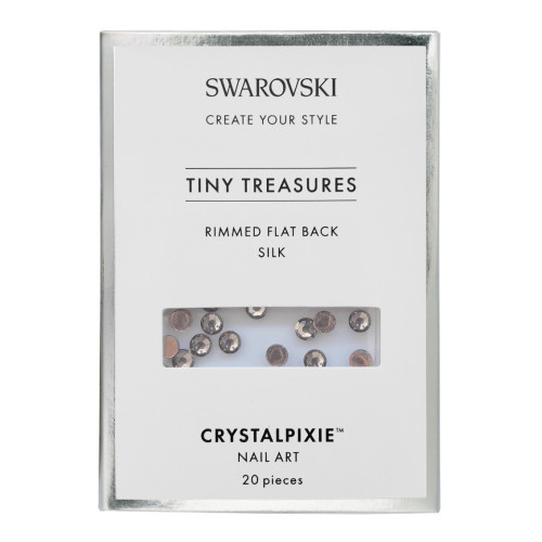Rimmmed Flat Back - Silk 20 pz - Swarovski Tiny Treasures