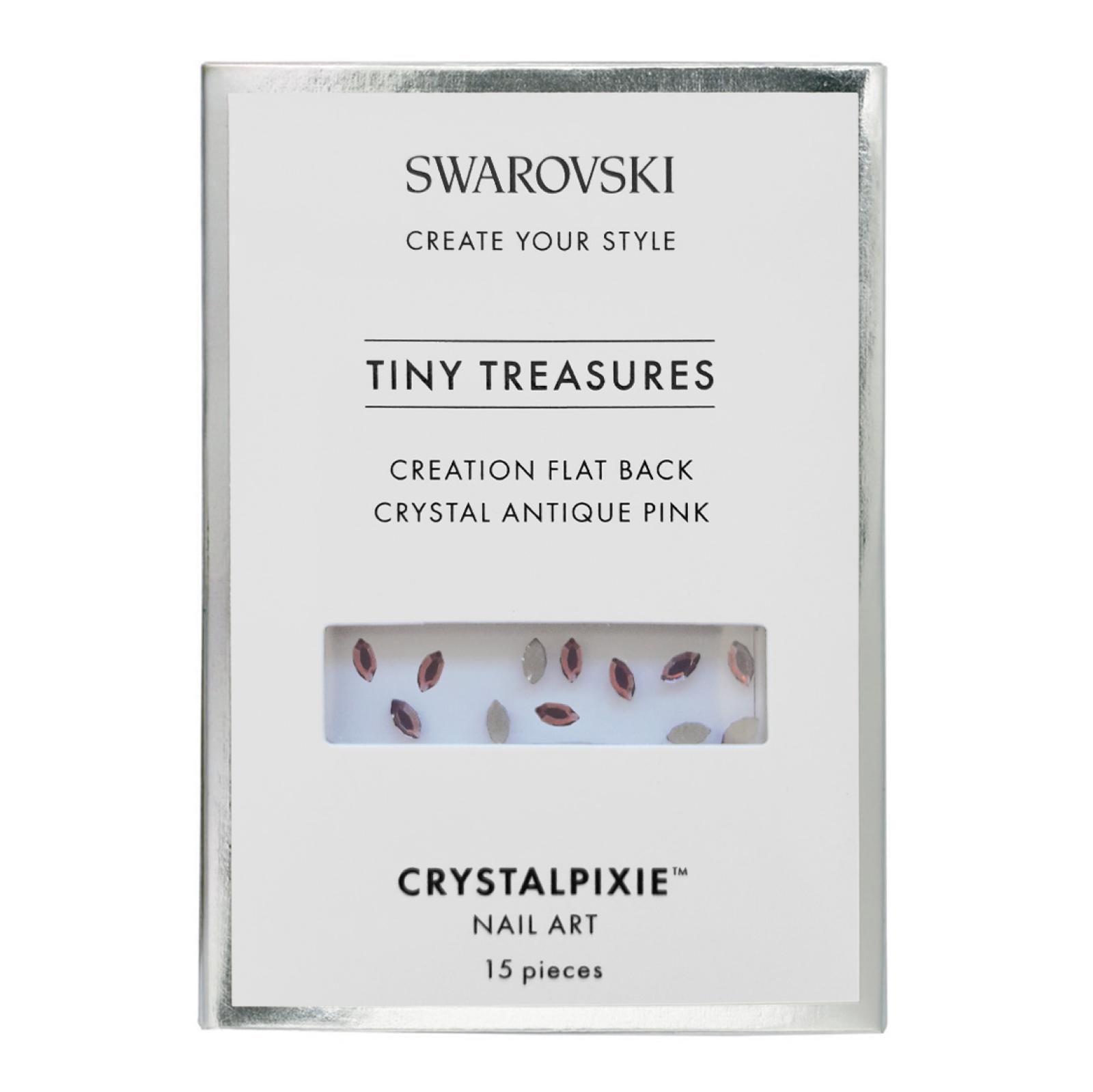Creation Flat Back - Crystal Antique Pink 15 pcs - Swarovski® Tiny Treasures