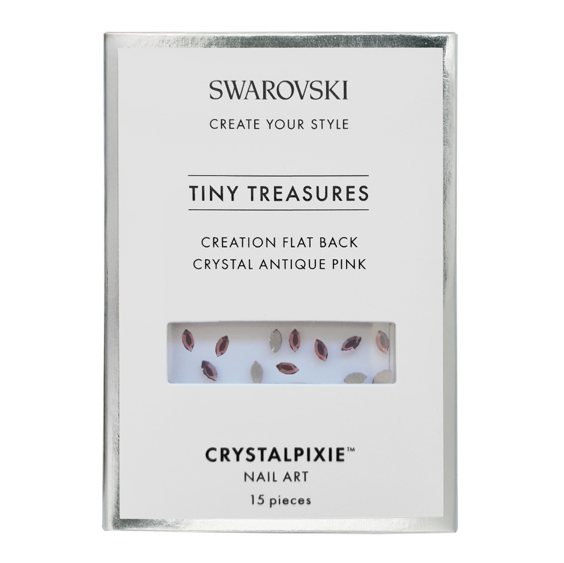 Creation Flat Back - Kristall Antique Pink 20 Stück - Swarovski® Tiny Treasures