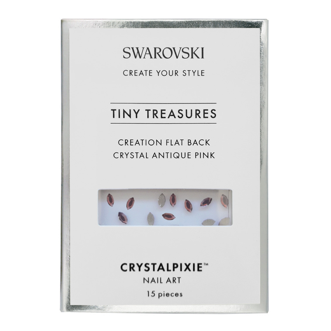 Creation Flat Back - Crystal Antique Pink 20 pz - Swarovski Tiny Treasures