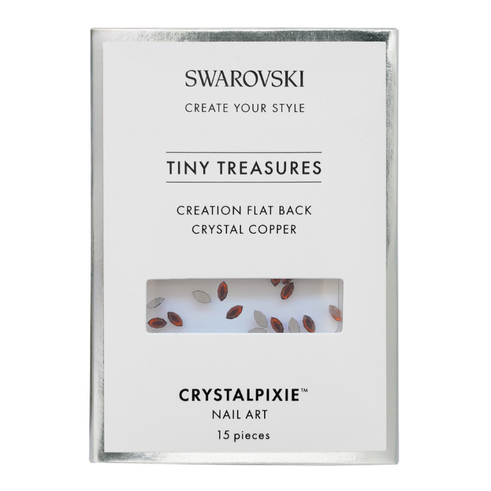 Creation Flat Back - Kristall Copper 15 Stück - Swarovski® Tiny Treasures