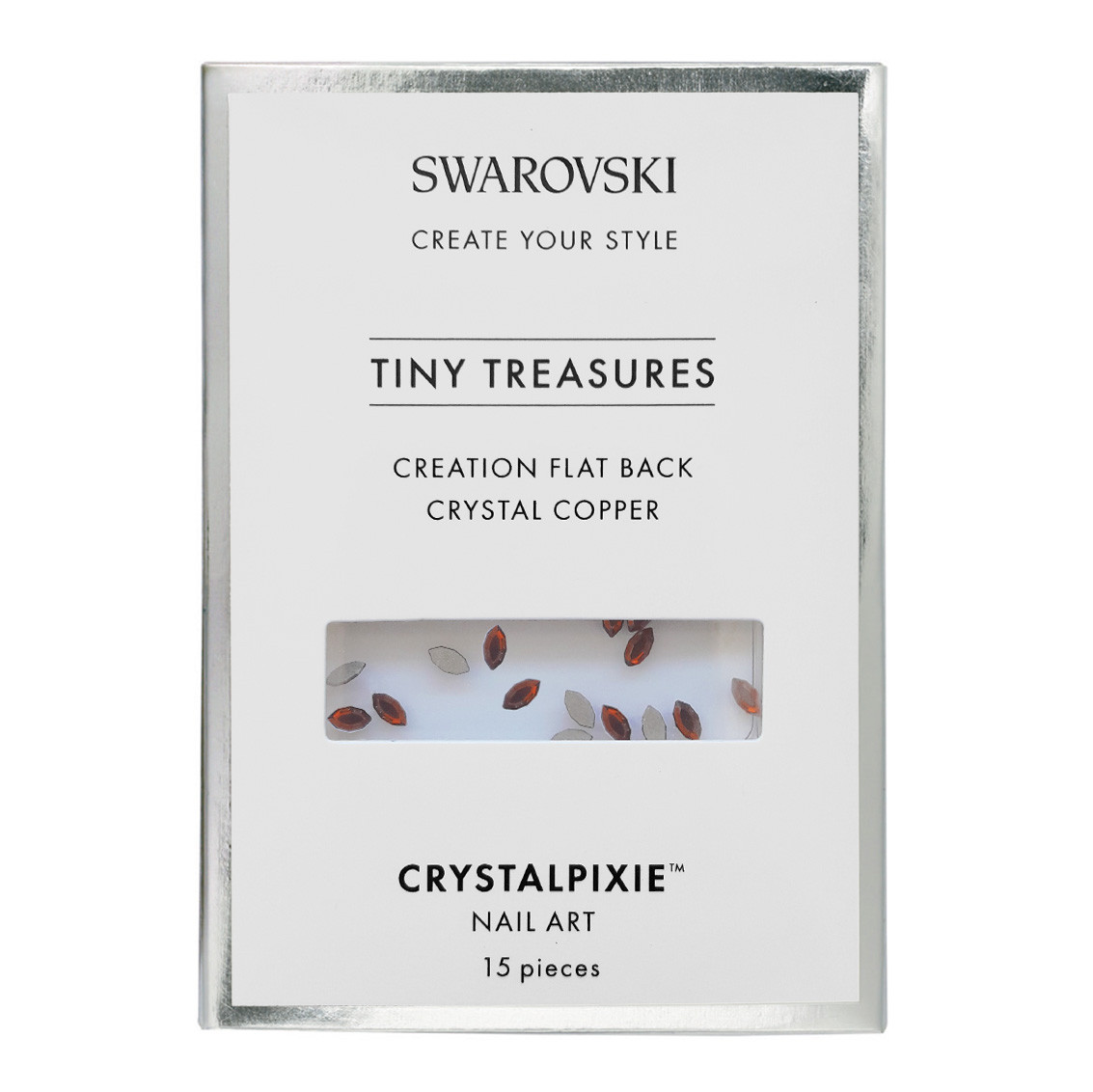 Creation Flat Back - Crystal Copper 20 pz - Swarovski Tiny Treasures
