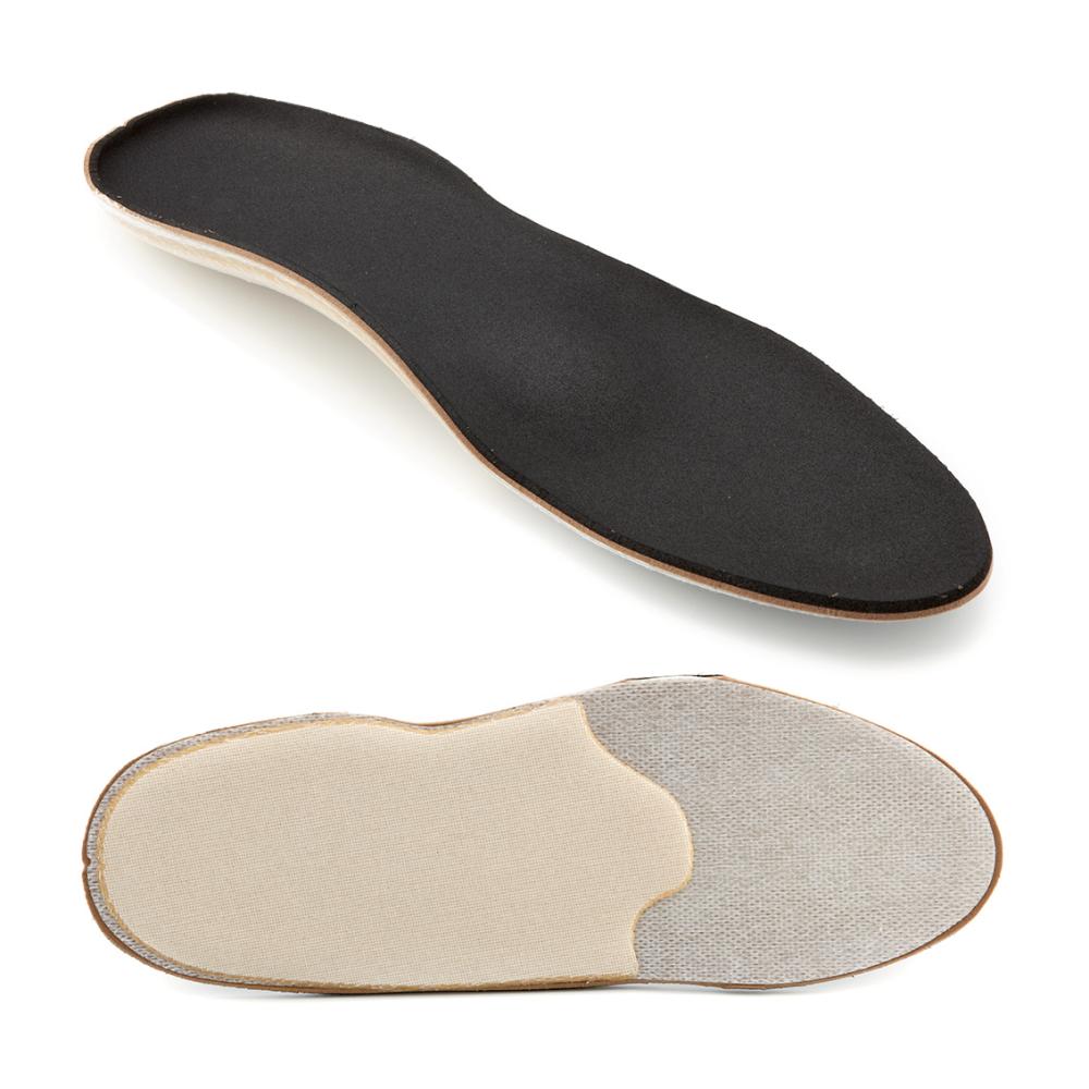 Plantillas semiacabadas Diabet para pies sensibles, fabricadas en resina termoformable.