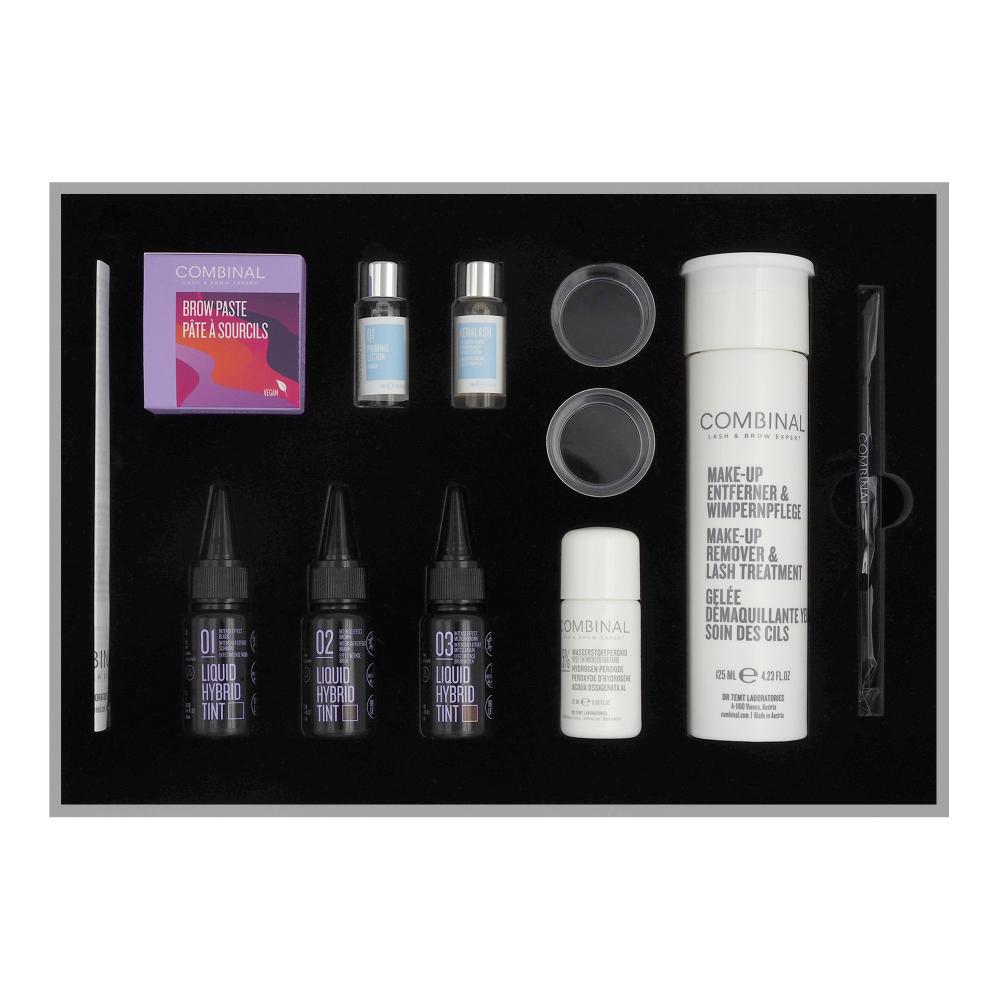 Starter Kit Combinal Hybrid tinte híbrido para cejas y piel