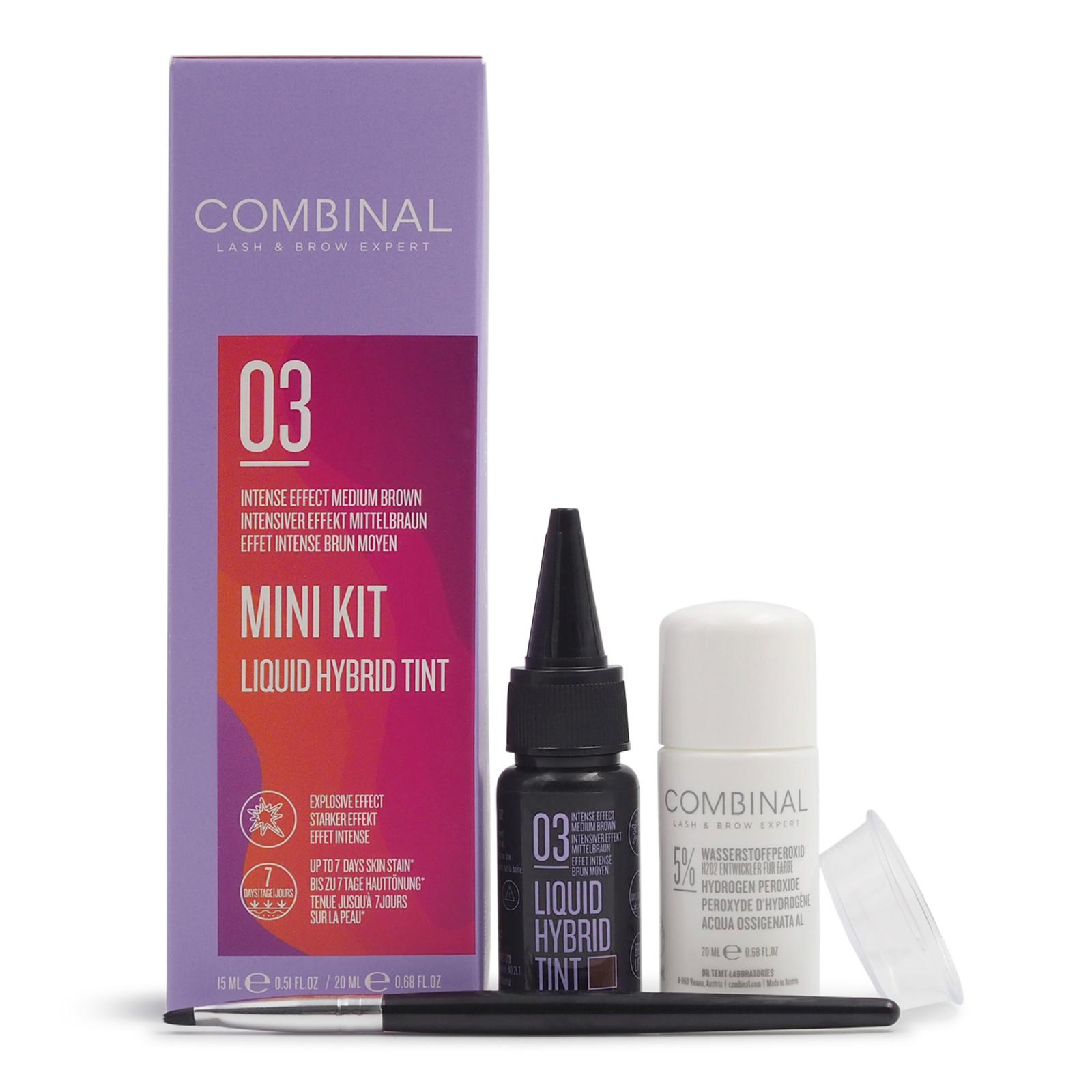 Hybrid eyebrow tint Mini colour kit Brown