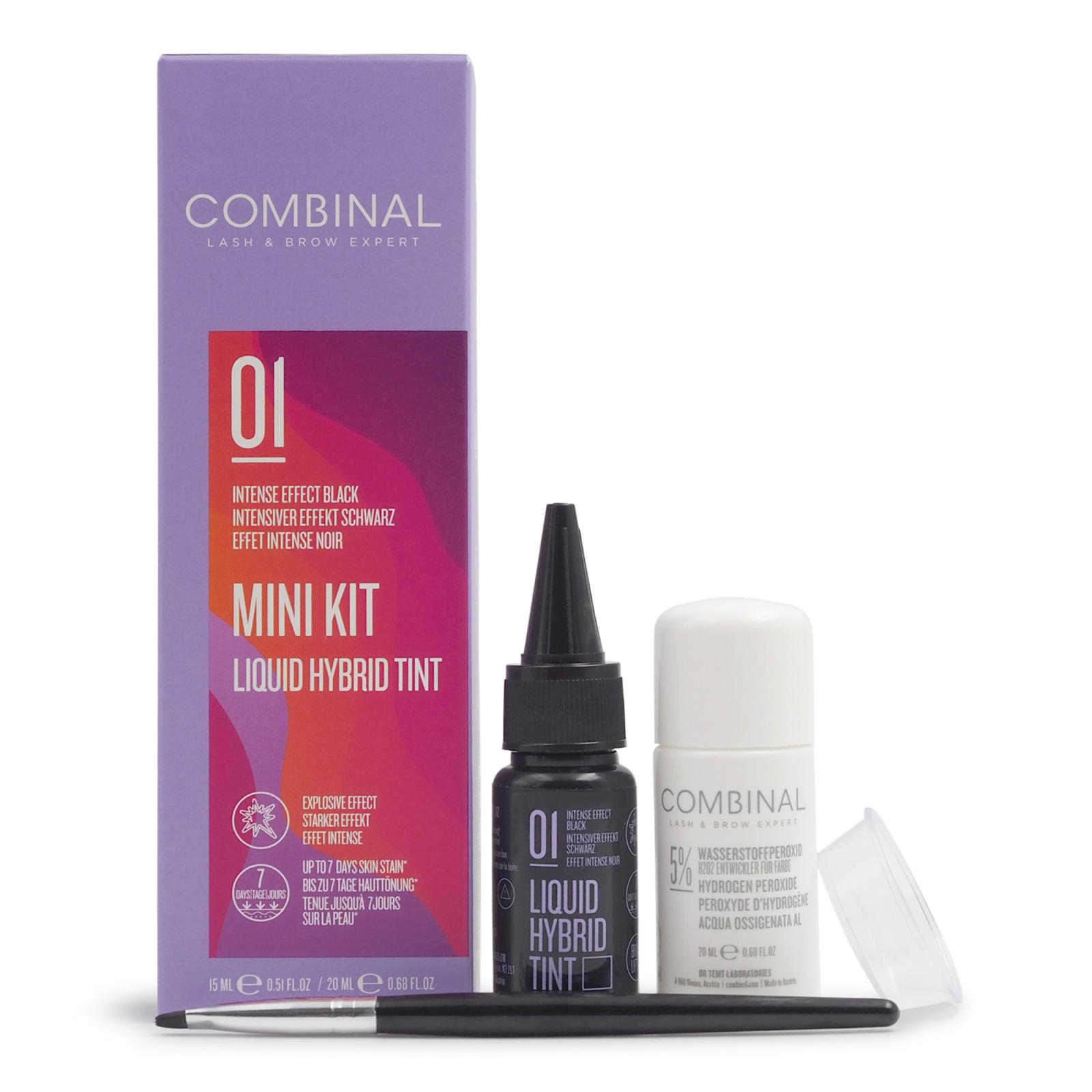 Hybrid eyebrow tint Mini kit colour Black