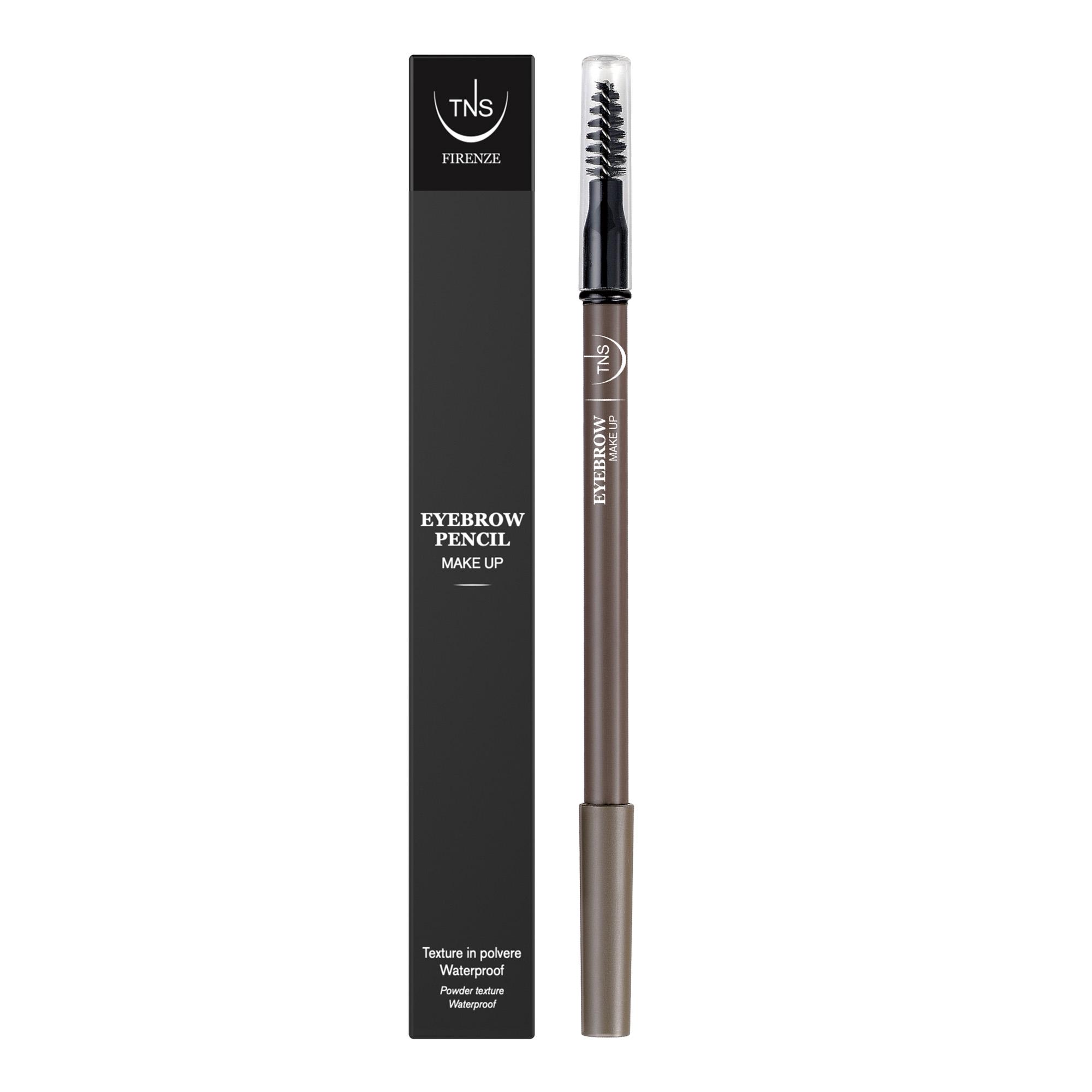 Coffret cadeau Beauty Gift Gel fixateur, pince à épiler, crayon à sourcils brun chaud TNS