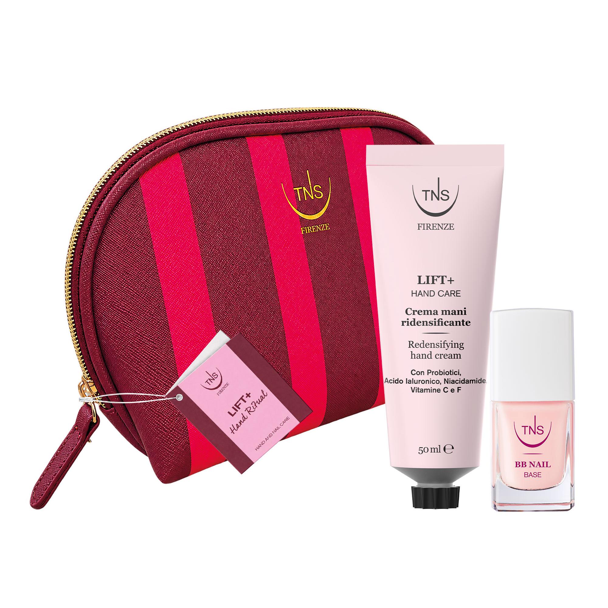 Beauty Gift Lift+ Hand Ritual Crema mani Lift+, BB Nail Rosa Glitter TNS