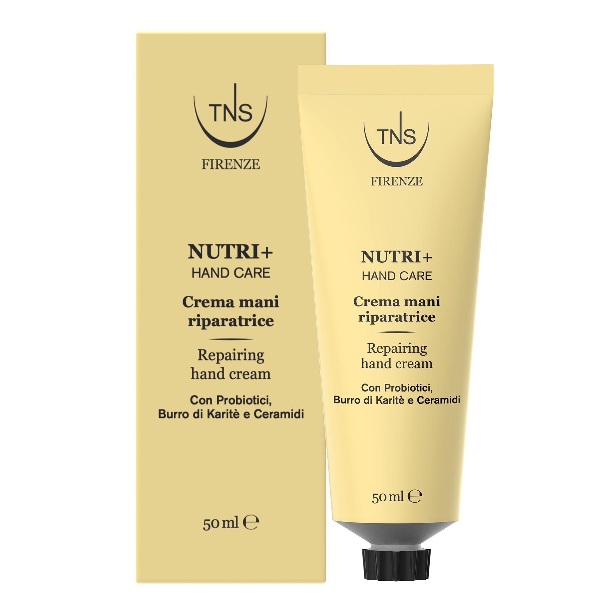Beauty-Geschenkset „Velvet Hand Ritual“: Nutri+ Handcreme, Nagelöl und TNS-Handschuhmaske