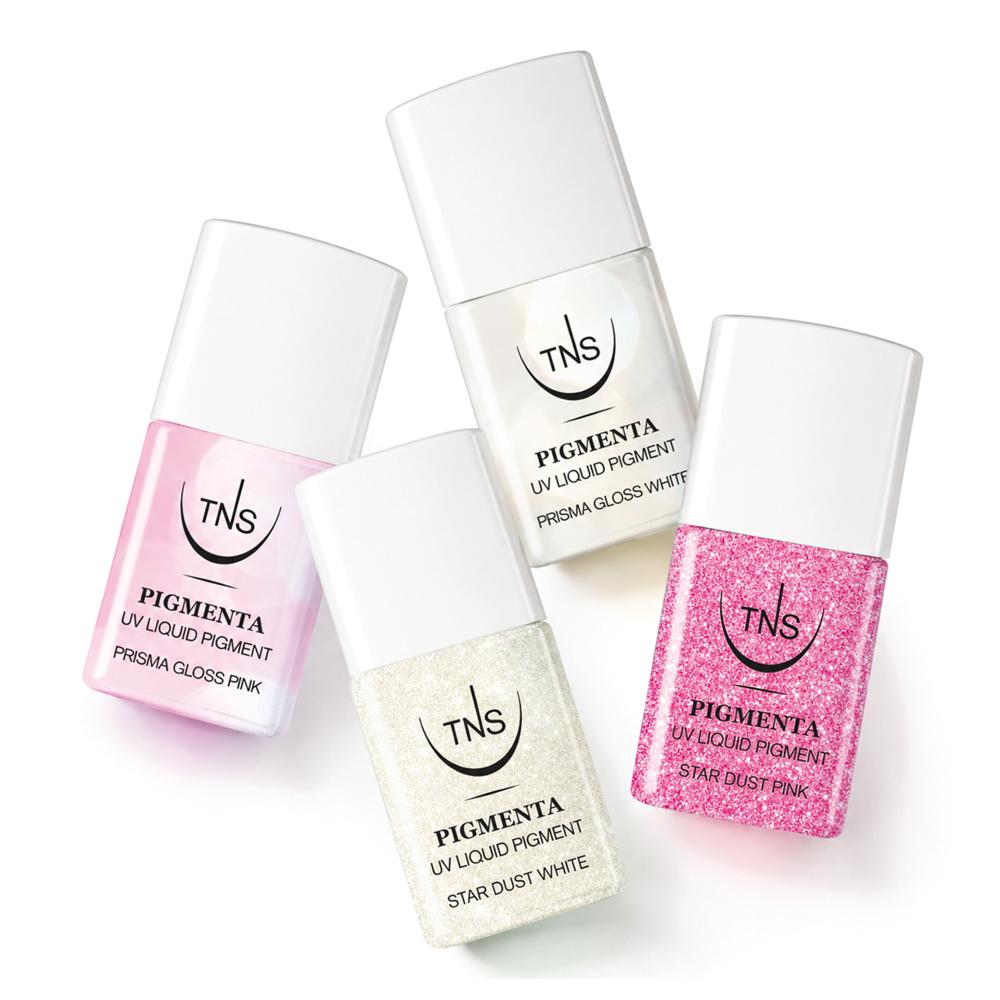 Kapselkollektion Crystal Effect von TNS Pigmenta UV Liquid