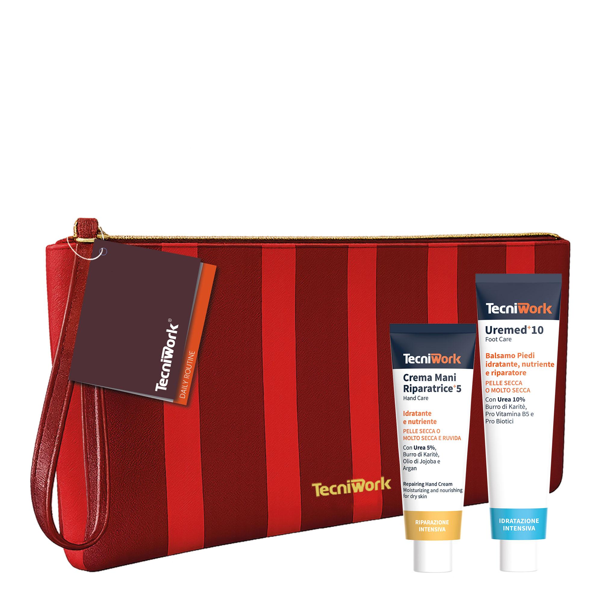 Beauty Gift Daily Routine Balsamo piedi e Crema mani Tecniwork