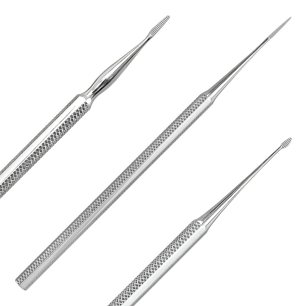 Kit Microlime raspadores profesionales para uñas, 3 unidades