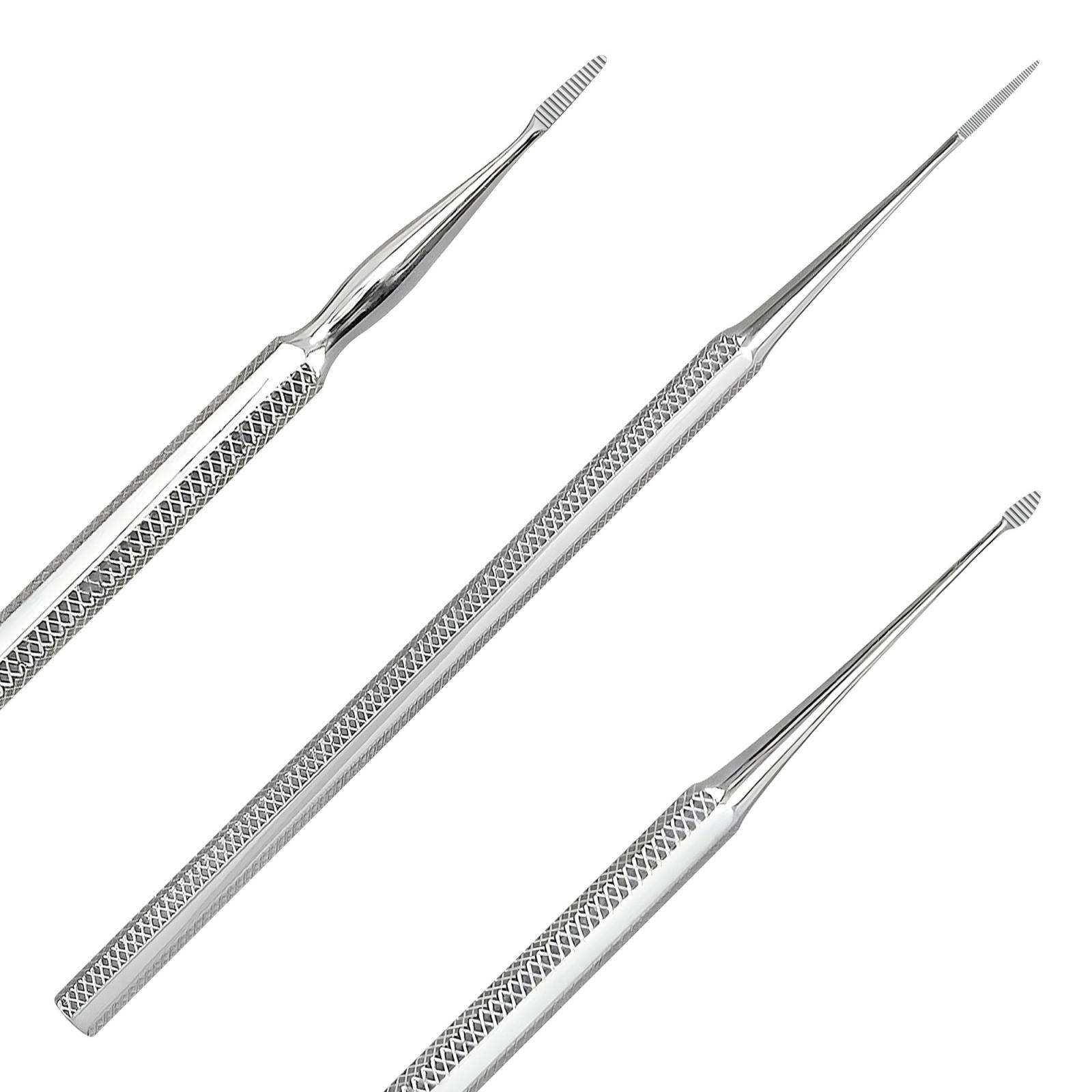 Kit Microlime raspadores profesionales para uñas, 3 unidades