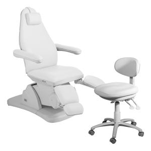 POLTRONA 3 MOTORI+SEGG.MOON BIANCO